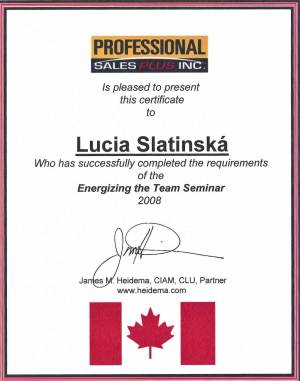 certifikát